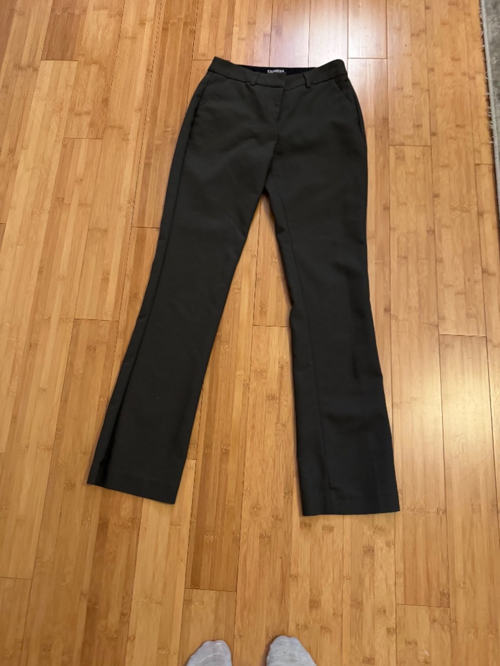 Express Columist Olive Green Pants